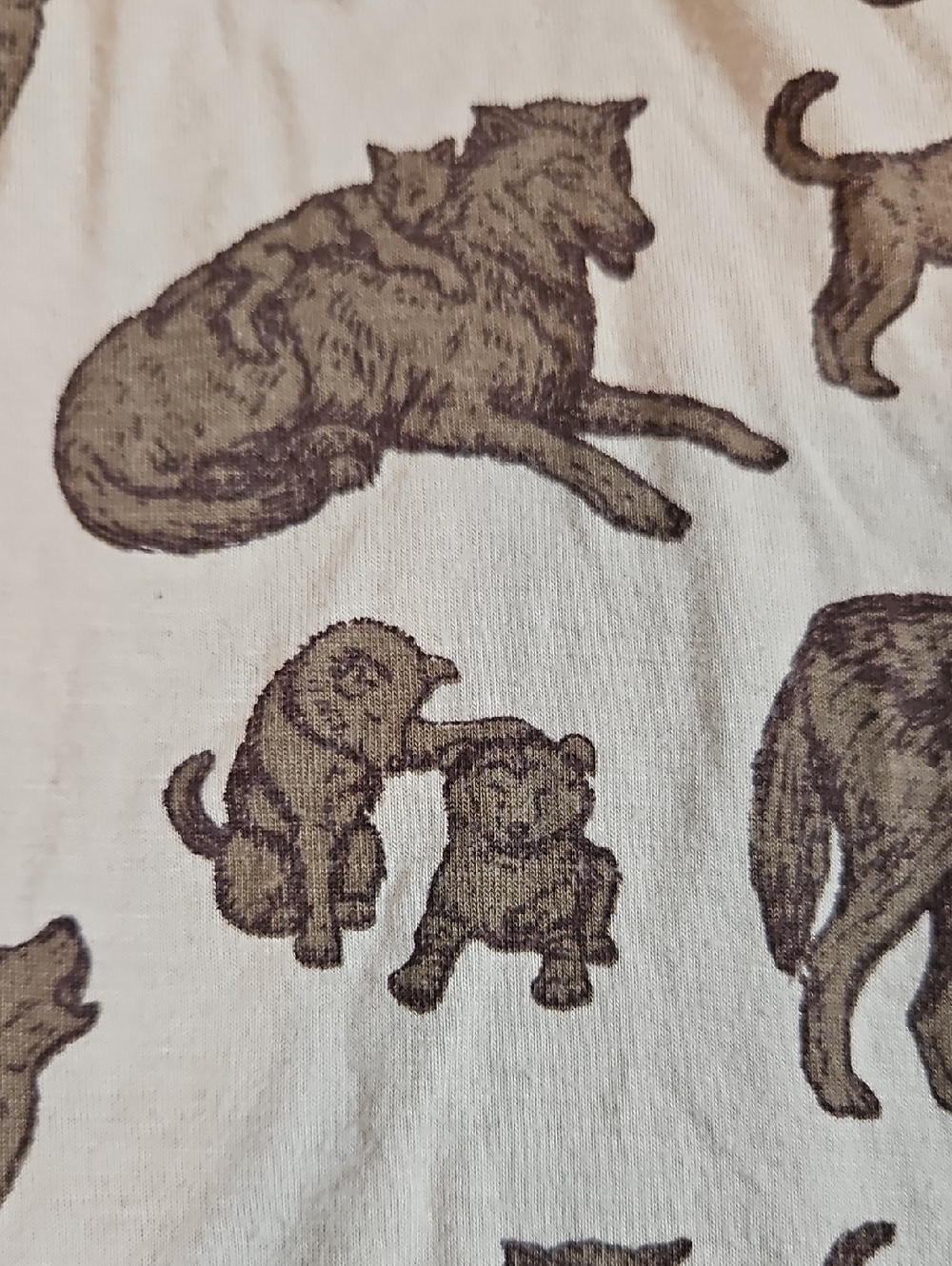 Kate Quinn shortie romper in size 6–12 months Wolf - Picture 3 of 3
